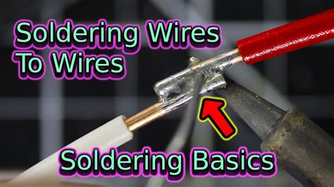 can you solder in a junction box|Soldered wires .